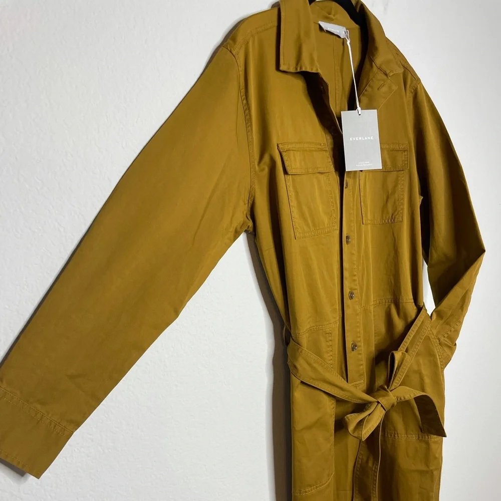 Everlane Mustard Jumpsuit